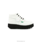 Kickers kickplatform branco V24TH276 mulheres - Image 3