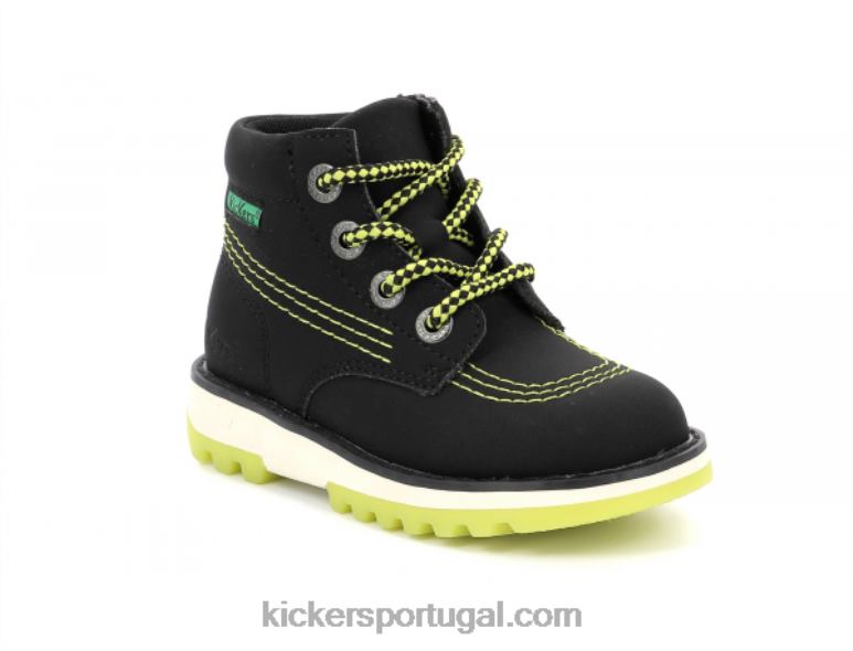 kickers_kickrally20_preto_v24th821_criancas.jpg Kickers kickrally20 preto V24TH821 crianças - Image 1