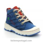 Kickers kickrup azul vermelho V24TH930 crianças