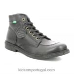Kickers kickstoner black perm sola preta V24TH353 homens