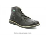 Kickers kickstoner darkbrown perm sola marrom V24TH352 homens