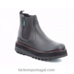 Kickers kickyoto preto V24TH239 mulheres