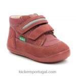 Kickers kikood rosa V24TH842 crianças
