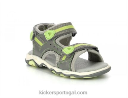 Kickers kiwi cinza claro V24TH724 crianças
