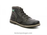 Kickers legendiknew sola marrom escuro permanente V24TH240 mulheres
