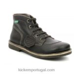 Kickers legendiknew sola marrom escuro permanente V24TH240 mulheres