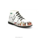 Kickers legendknew grafite branco V24TH279 mulheres - Image 2