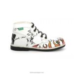 Kickers legendknew grafite branco V24TH279 mulheres - Image 3