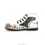 Kickers legendknew grafite branco V24TH279 mulheres - Image 5