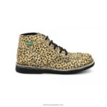 Kickers legendknew leopardo bege V24TH259 mulheres - Image 3