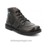 Kickers lendaknew estanho marrom V24TH267 mulheres