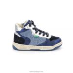Kickers leopardo azul marinho kicklax V24TH945 crianças - Image 3