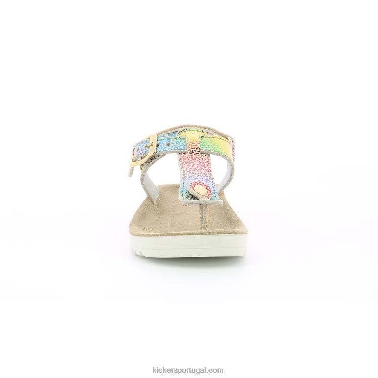 Kickers leopardo multicolor bege odysse V24TH747 crianças - Image 6
