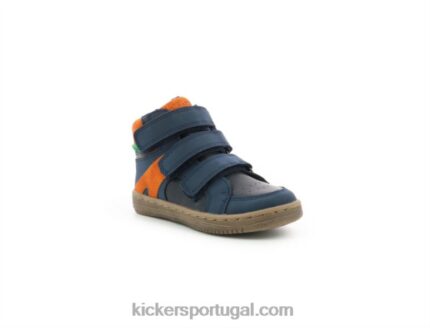 Kickers lohan marinho laranja V24TH957 crianças