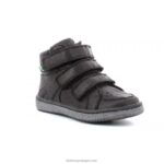 Kickers lohan preto brilhante V24TH949 crianças - Image 2