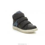 Kickers lohan preto brilhante V24TH958 crianças - Image 2