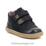Kickers marinha pegajosa V24TH822 crianças