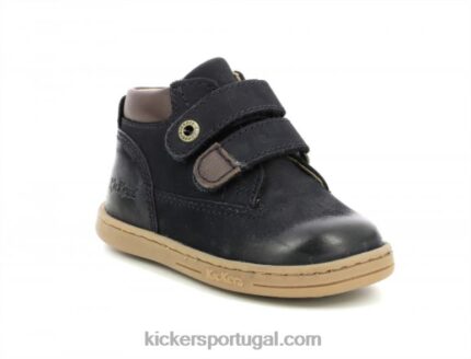Kickers marinha pegajosa V24TH822 crianças