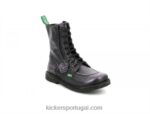 Kickers meetick-zip roxo V24TH263 mulheres