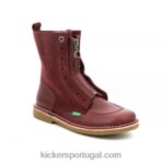 Kickers meetickrock bordô V24TH255 mulheres