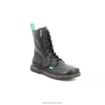 Kickers meetickzip liso preto V24TH237 mulheres - Image 2