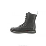 Kickers meetickzip liso preto V24TH237 mulheres - Image 5