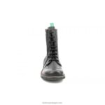 Kickers meetickzip liso preto V24TH237 mulheres - Image 6