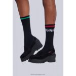 Kickers meia preta V24TH1063 unissex - Image 3