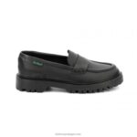 Kickers mocassim preto V24TH183 mulheres - Image 3