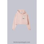 Kickers moletom rosa V24TH1068 mulheres