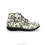 Kickers neorallye bege preto manchado V24TH281 mulheres - Image 3