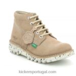 Kickers neorallye bege V24TH231 mulheres