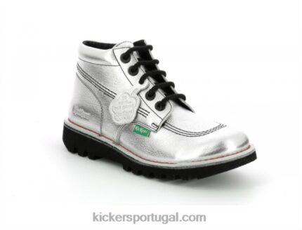 Kickers neorallye prata V24TH287 mulheres