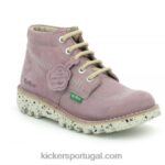 Kickers neorallye roxo lilás V24TH230 mulheres