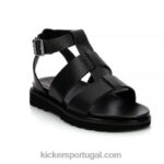 Kickers neorock preto V24TH124 mulheres