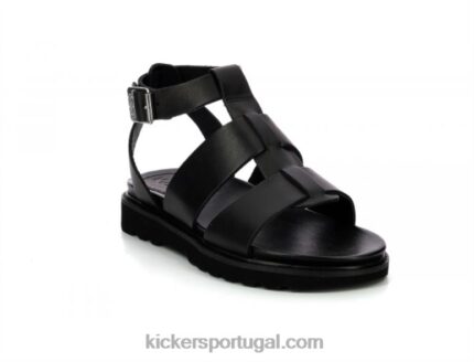 Kickers neorock preto V24TH124 mulheres