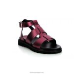 Kickers neorock vermelho metalizado V24TH114 mulheres - Image 2