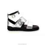 Kickers neostrap prata V24TH68 mulheres - Image 3