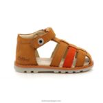 Kickers nonopi camel orange V24TH700 crianças - Image 3