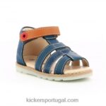 Kickers noopi camelo da marinha V24TH455 crianças