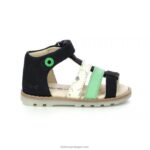 Kickers noopi verde marinho branco marina V24TH387 crianças - Image 4