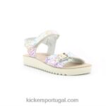 Kickers odyssa branco multico étnico V24TH758 crianças