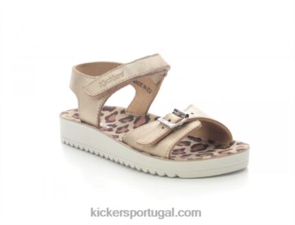 Kickers odyssa ouro V24TH432 crianças