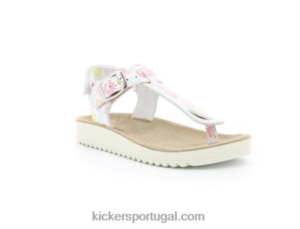 Kickers odysse impresso multicolorido V24TH743 crianças