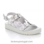 Kickers odysummer white dots multico V24TH745 crianças