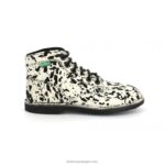 Kickers orilegend bege preto manchado V24TH275 mulheres - Image 3
