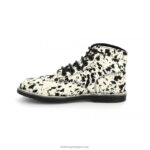 Kickers orilegend bege preto manchado V24TH275 mulheres - Image 5