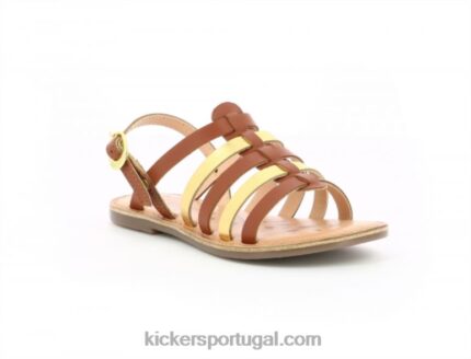 Kickers ouro camelo dixon V24TH658 crianças