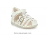 Kickers perfo branco bigkro V24TH534 crianças