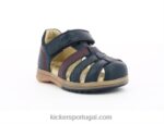 Kickers platiback marinho V24TH586 crianças